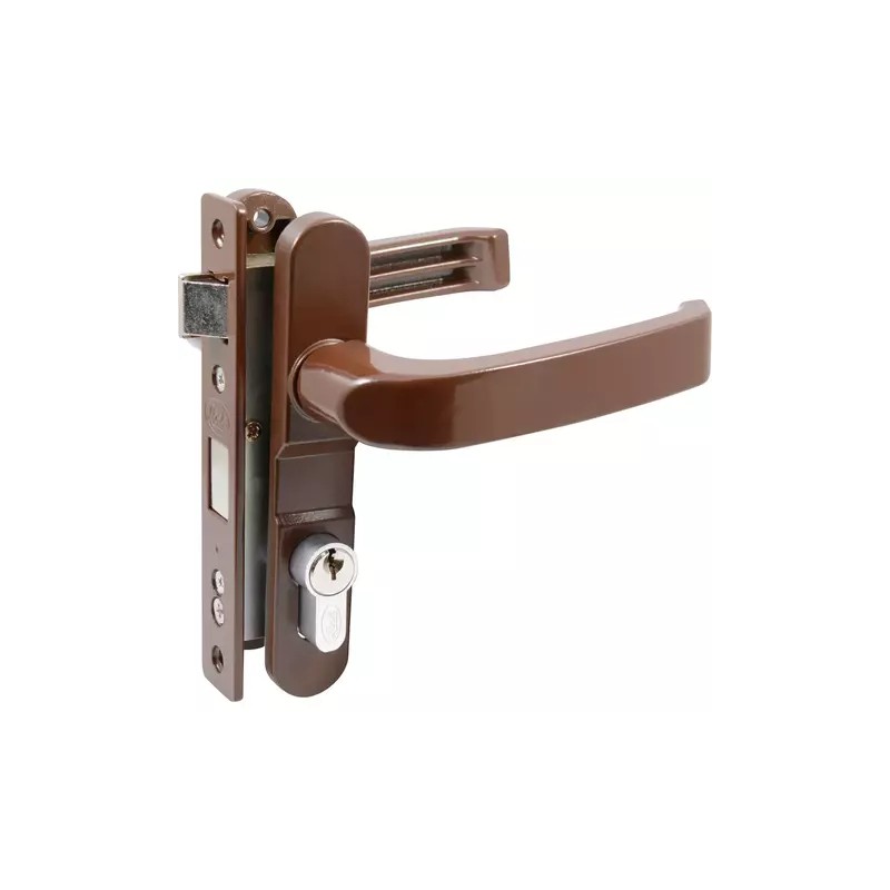 CERRADURA PUERTA CAFE ALUMINIO 305 SOPRANO