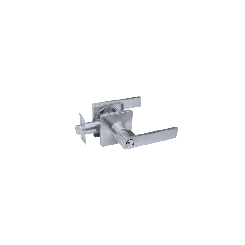 CERRADURA TUBULAR CUADRADA CROMO RECAMARA