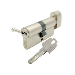 CILINDRO TESA T60 NIQUEL 60MM LLAVE MARIPOSA ALTA SEGURIDAD MX86518