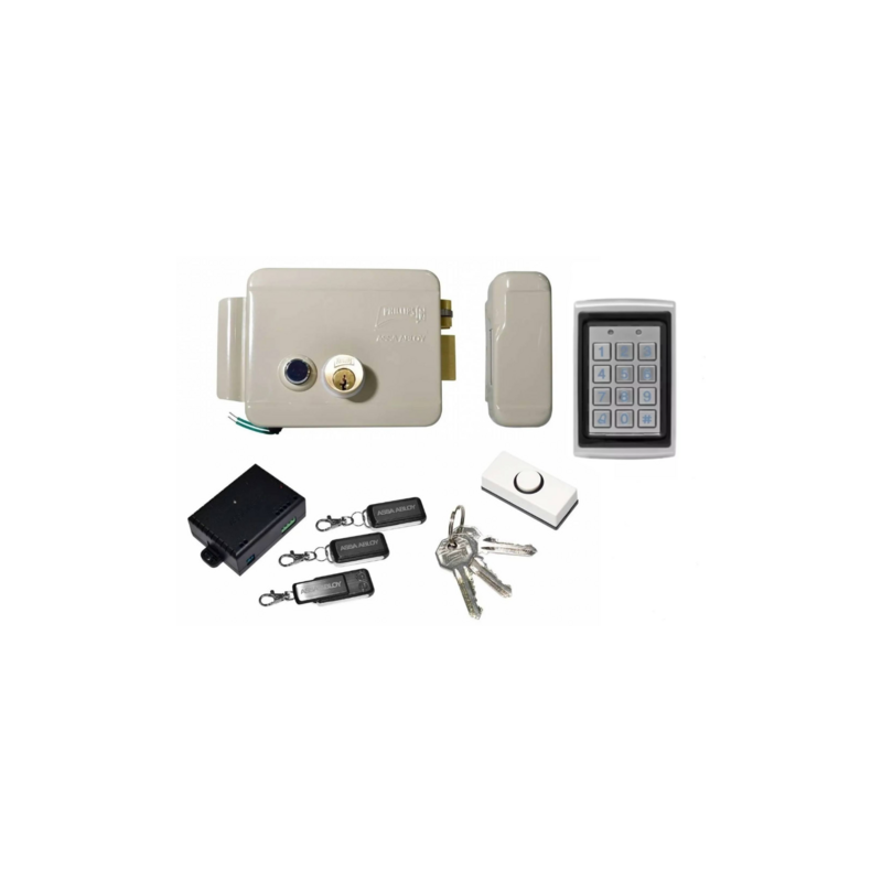 KIT CERRADURA ELECTRICA PHILLIPS 321 DERECHA C/ 3 CONTROLES