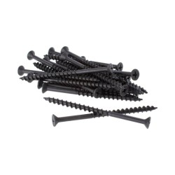 100 Tornillo Pija negra 10 x 2 1/2" FIERO 44351 Multiusos