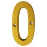 NUMERO "0" DECORATIVO 8CM PUERTA PARED