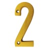 NUMERO "2" DECORATIVO 8CM PUERTA PARED