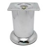 PATA MUEBLE 8CM ACERO 8008