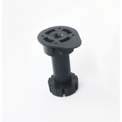 Pata niveladora para cocina 100mm M5640 Negra 100kgs