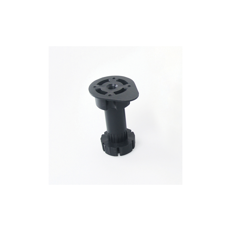 Pata niveladora para cocina 100mm M5640 Negra 100kgs