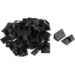 SOPORTE NEGRO PLASTICO TAPA 21X21 M5227