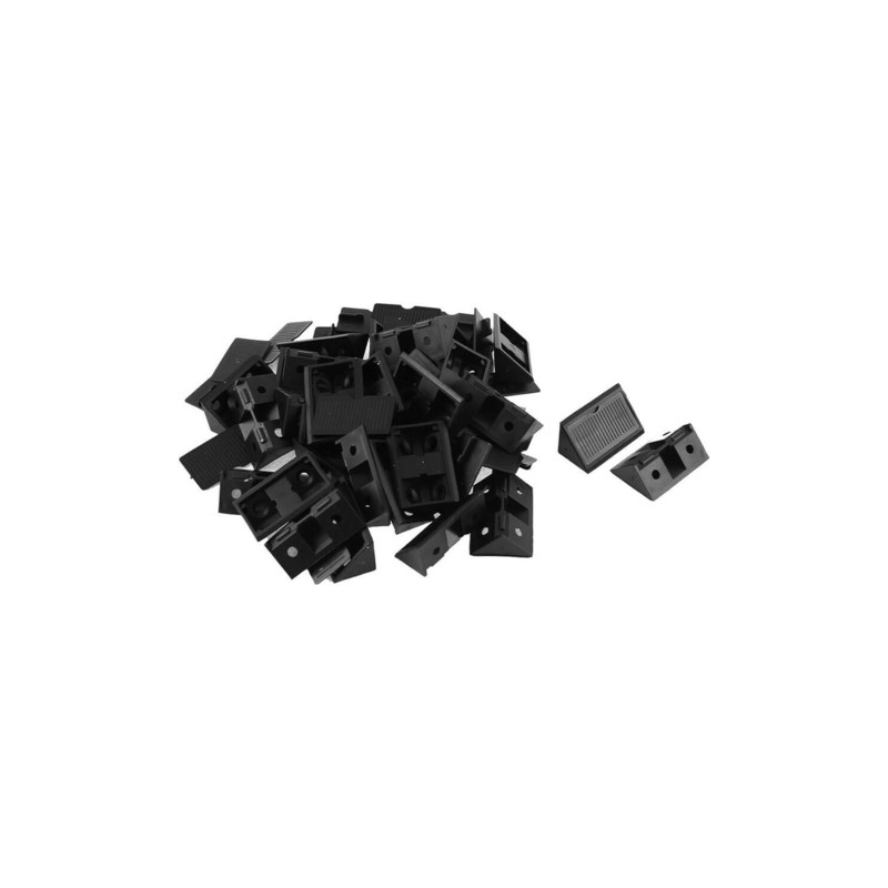 SOPORTE NEGRO PLASTICO TAPA 21X21 M5227