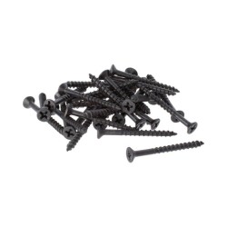 100 TORNILLOS VEKER 15402 6 X 1 1/4 NEGRO