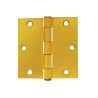 BISAGRA ARQUITECTONICA 3"x3" 2mm LATON PULIDO DEXTER