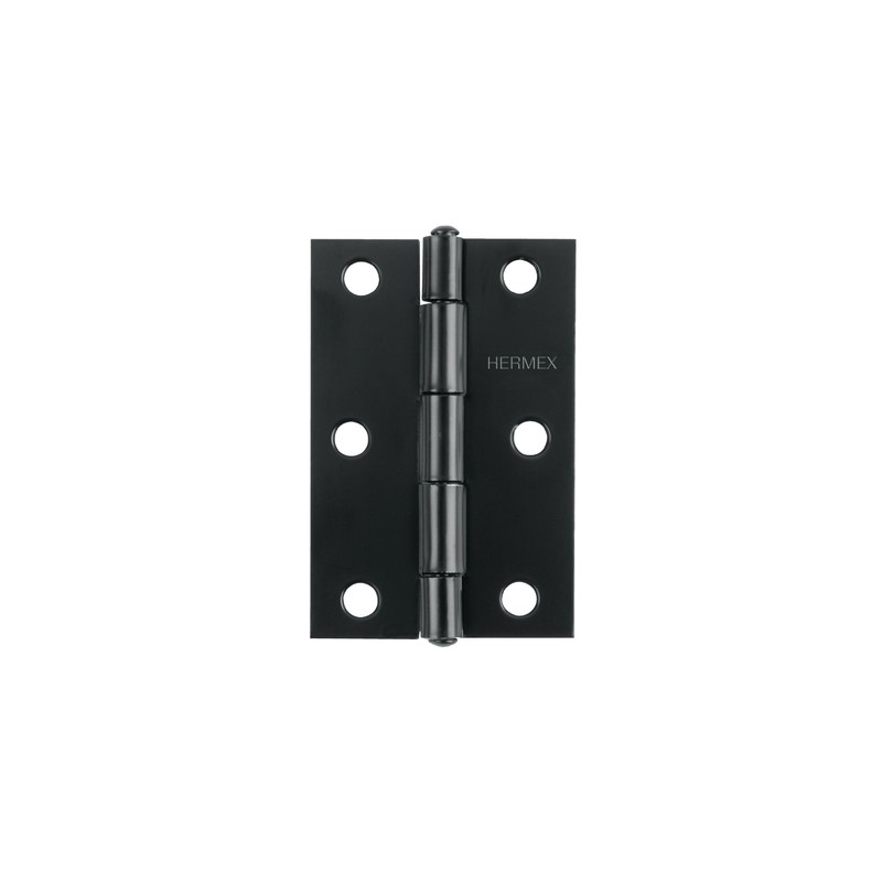 BISAGRA RECTANGULAR 2 1/2" NEGRA HERMEX BR-256 45635