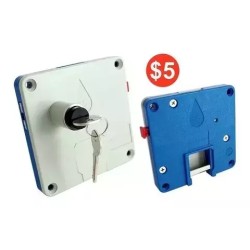 CERRADURA LOCKER MONEDA SOPRANO 6505-0097-99